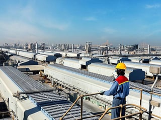 Emirates Global Aluminium (EGA) Jebel Ali smelter.