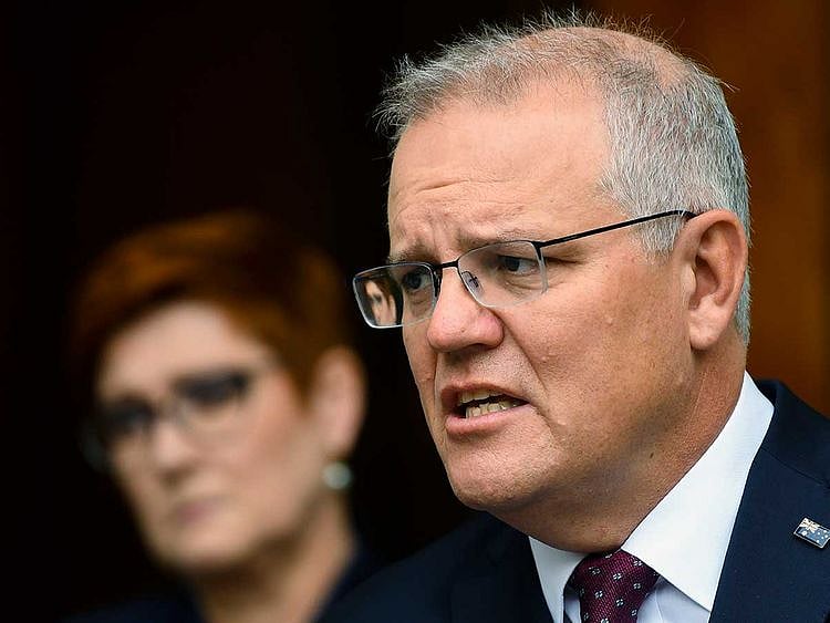 Australian Prime Minister Scott Morrison