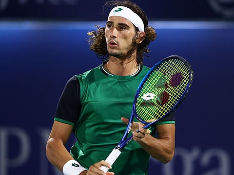 Lloyd Harris defeated Dominic Thiem in Dubai
