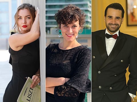 Pianist Jelena Matvejevskaja, Soprano Ana Kovacevic and Tenor Joseph Terterian.