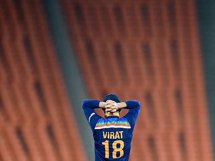 Virat Kohli and India lost to England in the third T20