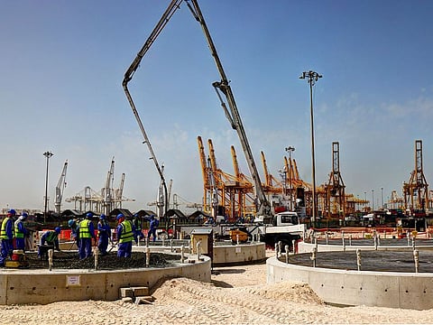 Putting the storage and terminal facility together. The AquaChemie facility in Jebel Ali is looking at completion by April 2022.2