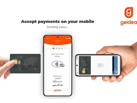 Geidea's point-of-sale feature that will speed up contact-less payments for merchants.