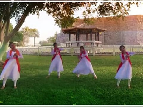 The inaugural event for 'India@75' on Tuesday was organised in association with the Private International English School (Bhavans) in Abu Dhabi.