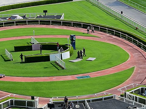 In pictures: Meydan gets final touches ahead of Dubai World Cup 2021