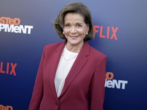 Jessica Walter attends the LA Premiere of "Arrested Development" Season Five at Raleigh Studios Hollywood on Thursday, May 17, 2018, in Los Angeles.