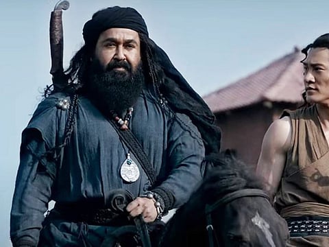 Mohanlal in  ‘Marakkar: Arabikadalinte Simham’