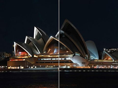 Photos: Cities worldwide turn off their lights to mark Earth Hour 