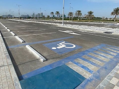 The parking bays have been set up in the capital’s E25 sector.