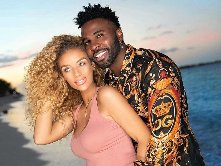 Jena Frumes and Jason Derulo