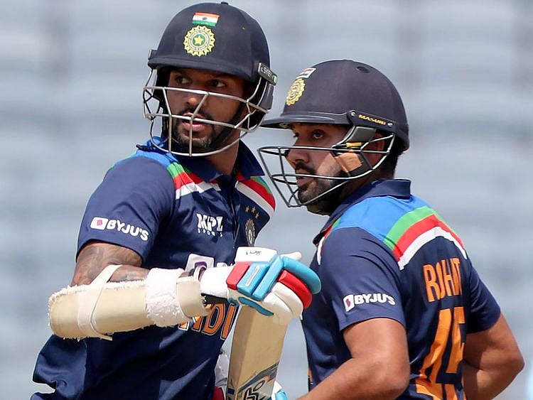 Rohit Sharma and Shikhar Dhawan