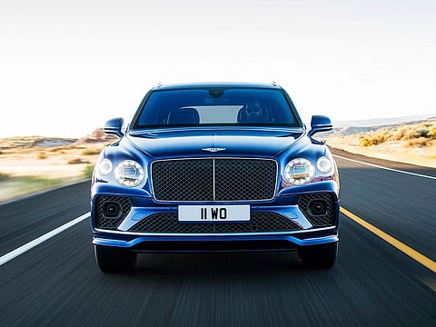 The Bentley Bentayga Speed. The British marque delivered 11,206 vehicles in 2020, up 1.8 per cent year-over-year-and the highest output in its 101-year history.