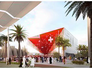 Swiss Pavilion at Expo 2020 Dubai nears completion