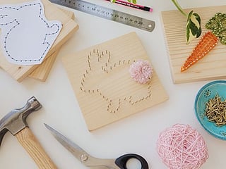 Step-by-step: Edgy Easter Bunny crafting with kids