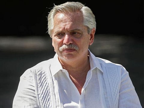 Argentine President Alberto Fernandez has tested positive for the coronavirus.