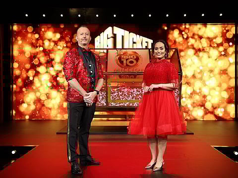 Big Ticket hosts Richard and Bouchra.