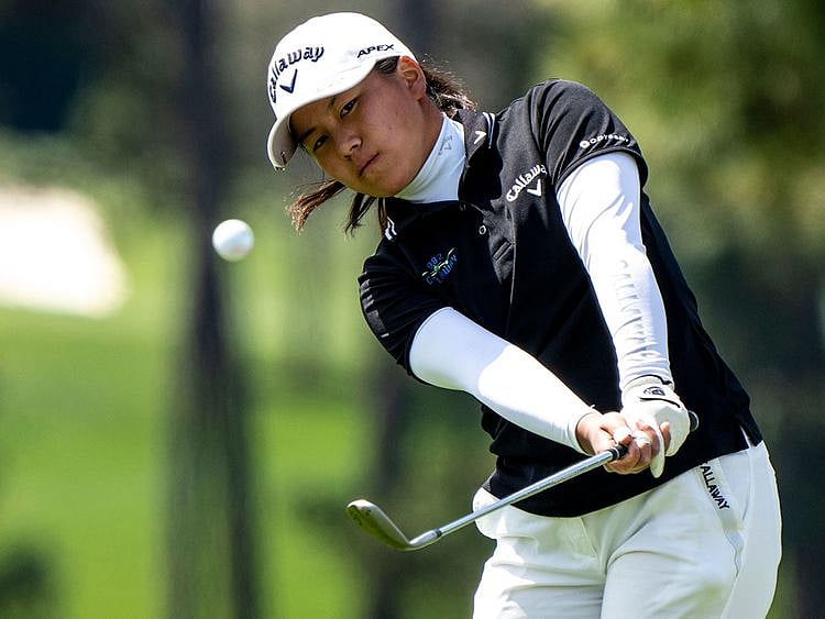 Japan's Tsubasa Kajitani during the Augusta Women's National Amateur
