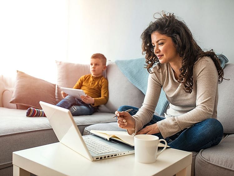 Stock work from home