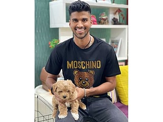 LOOK: Washington Sundar names pet dog ‘Gabba’