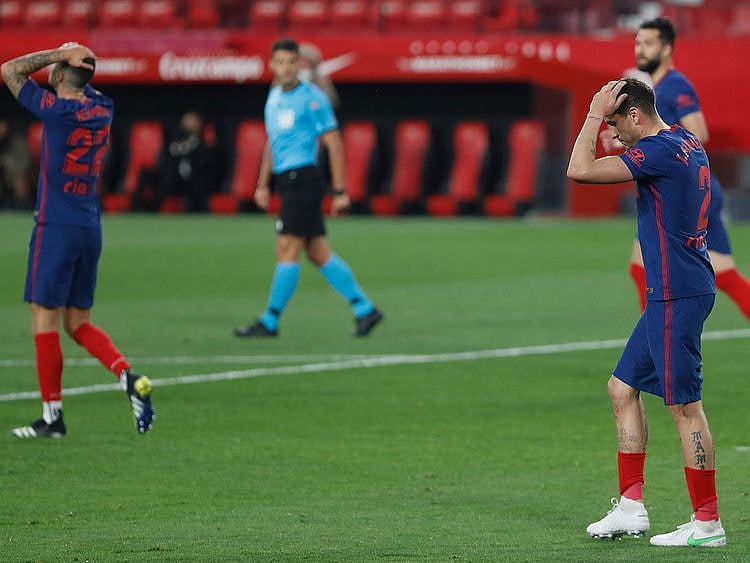 Atletico lost to Sevilla