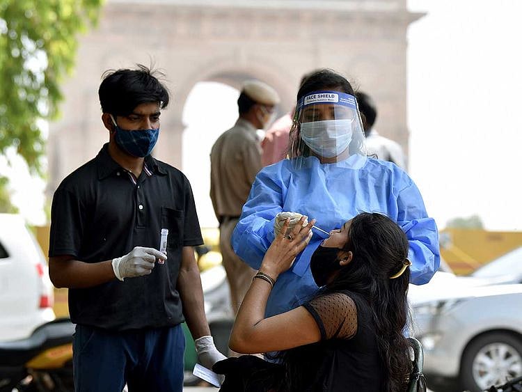 India covid swab