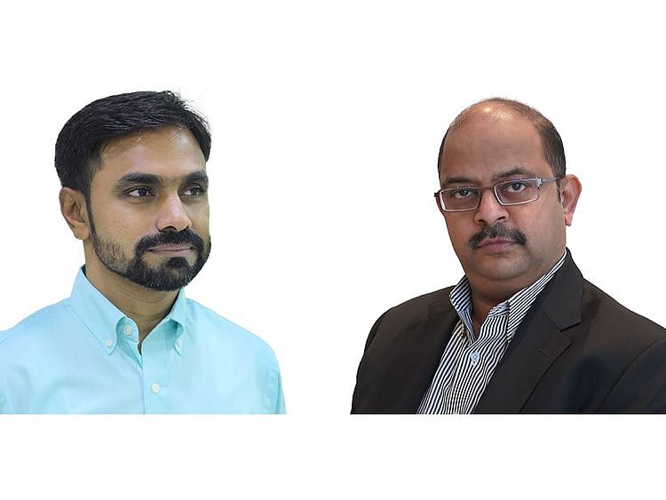 Avinash Mane, Commercial Head for Lenzing fibers in South Asia and Middle East and Narayanan Raghavan, CEO, Dr. Linen & Rent-A-Towel