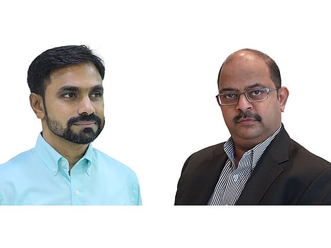 Avinash Mane, Commercial Head for Lenzing fibers in South Asia and Middle East and Narayanan Raghavan, CEO, Dr. Linen & Rent-A-Towel