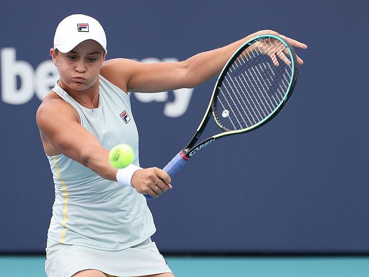 Ash Barty is preparing for the claycourt season