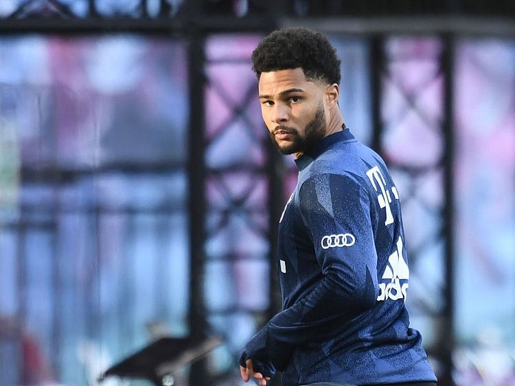 Bayern Munich's Serge Gnabry 