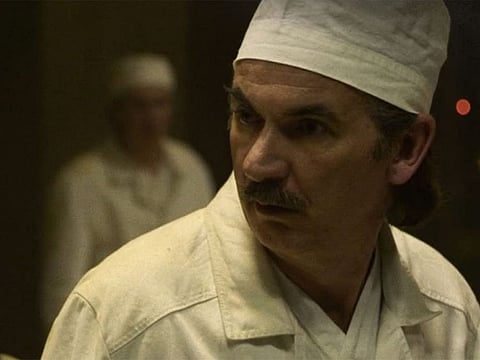 Paul Ritter in 'Chernobyl'.