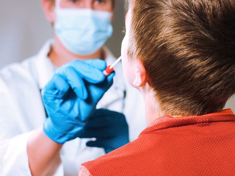 Child covid test
