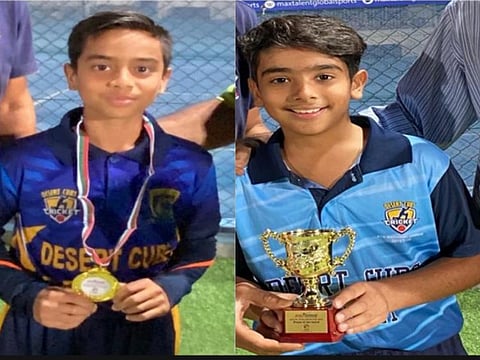 The Desert Clubs pair of Aryan Thapar and Ethan Jud turned heads in the cricket academy circles when they put up a 300-plus partnership for the opening wicket.