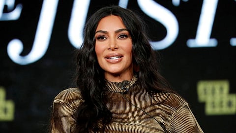 Television personality Kim Kardashian.