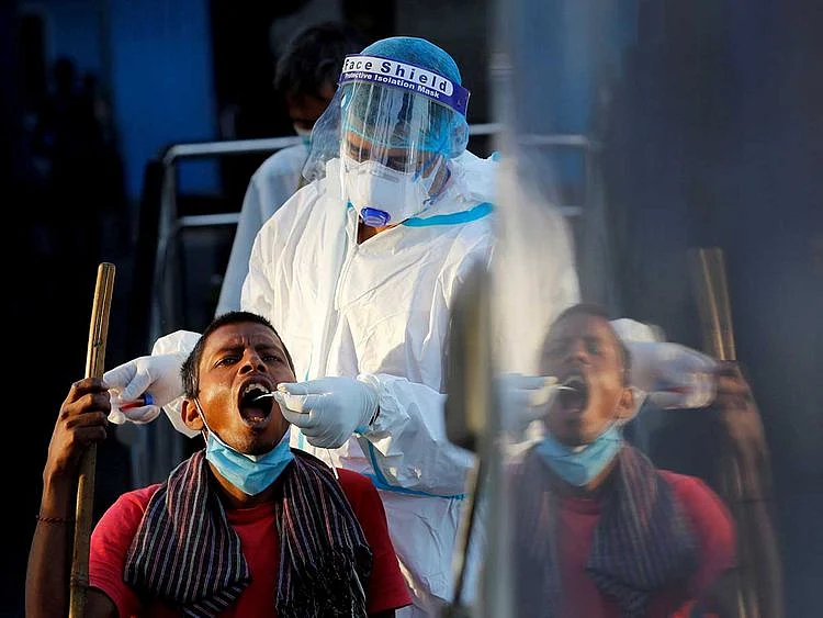 Swab covid india