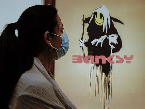 Look: 'The World of Banksy' at the Mall of the Emirates