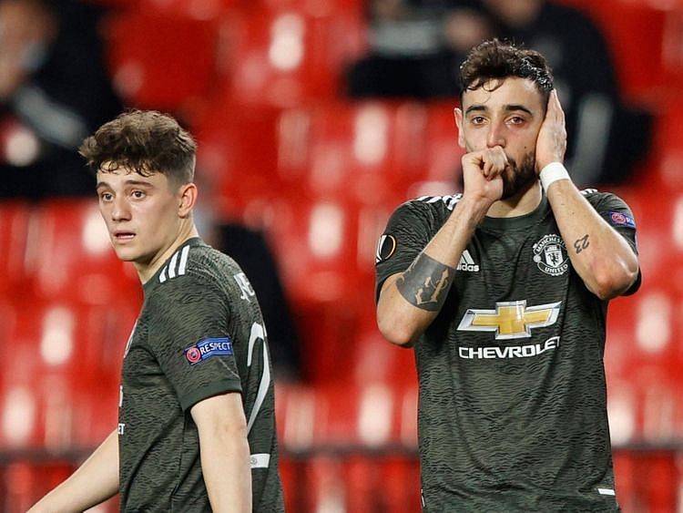 Manchester United thumped Granada in the Europa League