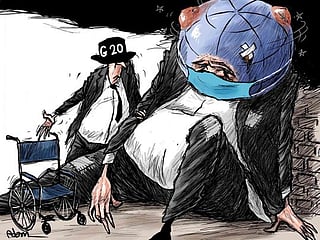 Cartoon: G20 pledges to increase help for poor virus-hit nations