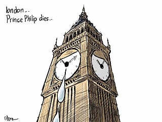 Cartoon: World mourns Prince Philip
