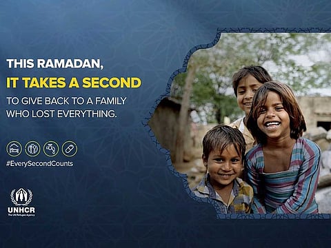UNHCR on Monday launches its ‘Every Second Counts’ Ramadan global fundraising campaign in support for refugees hit hardest by the COVID-19 pandemic. 