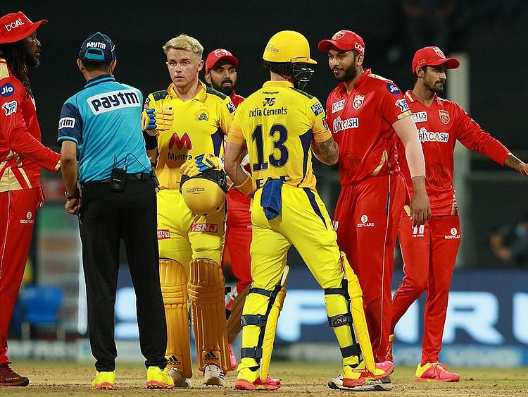 Chennai and Punjab players 