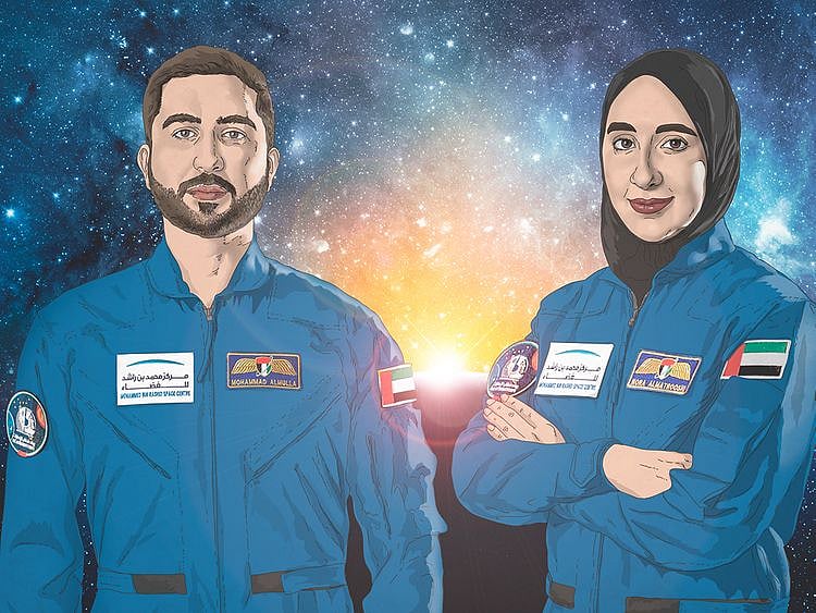 Nora Al Matrooshi and Mohammed Al Mulla