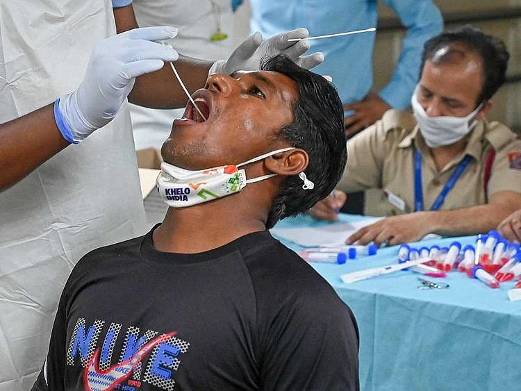 Swab sample india covid