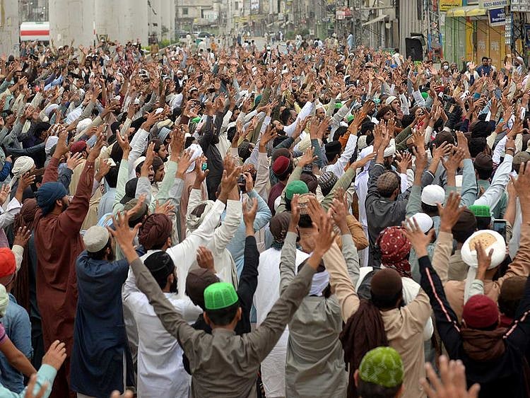 TLP pakistan protest
