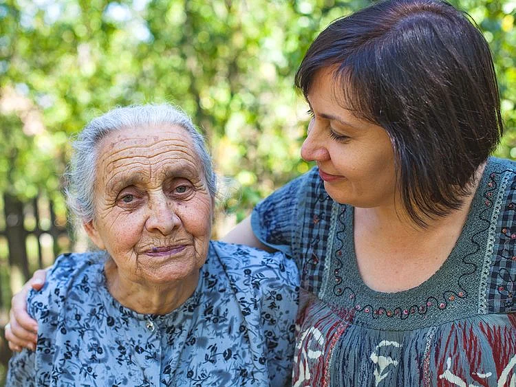 elderly parent shutterstock