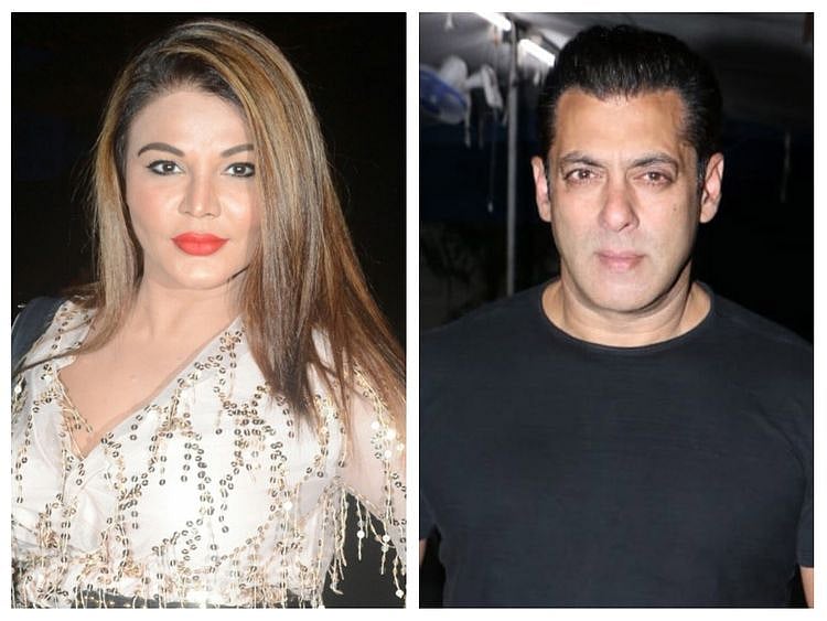 Rakhi Sawant and Salman Khan