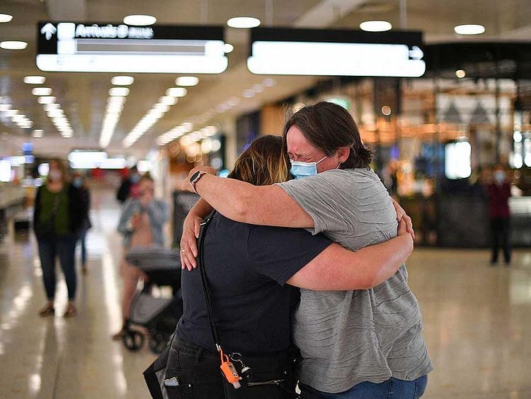 aUSTRALIa new zealand air travel bubble airport sydney