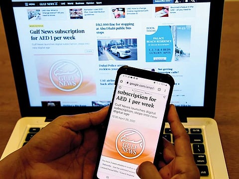 Gulf News has always been a market leader in the region, and we are confident you will grab our introductory digital subscription offers.