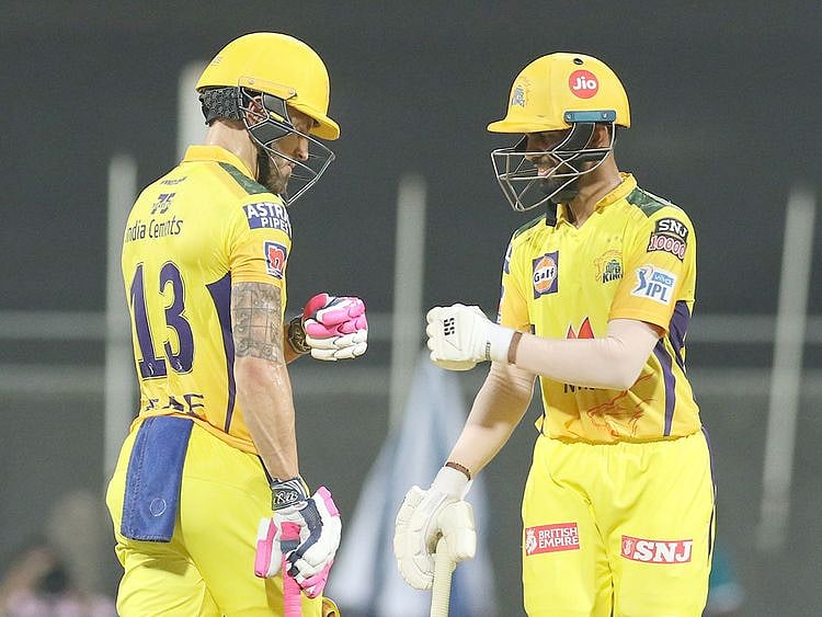 Faf du Plessis and Ruturaj Gaikwad