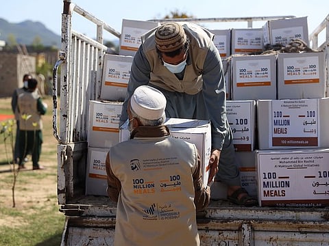 The 100 Million Meals campaign comes as part of the UAE’s generous efforts to support the second of the UN’s Sustainable Development Goals.