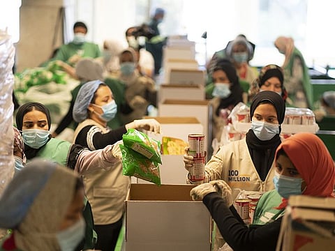 UAE’s ‘100 Million Meals’ campaign has reached its target of raising Dh100M just 10 days. 